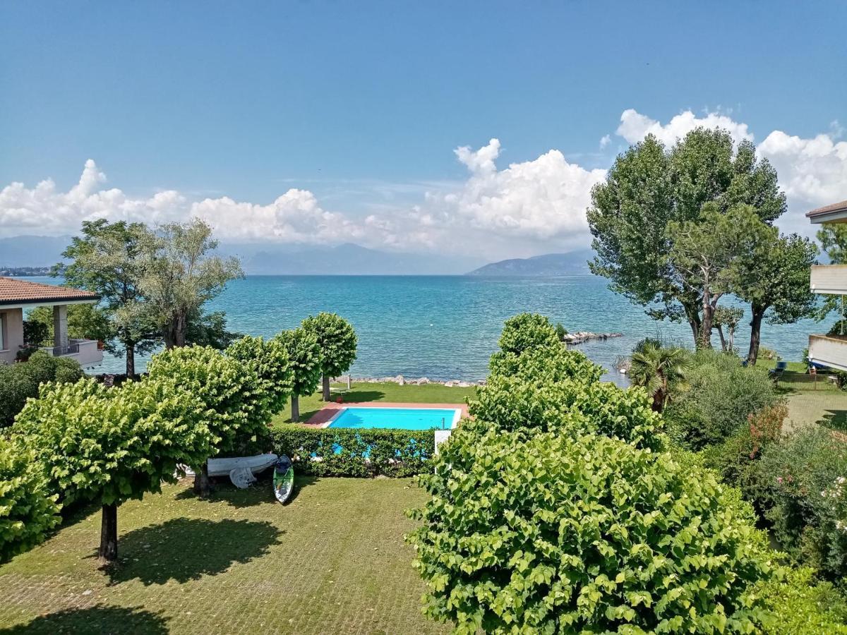 Casa Lugana 9 - Monolocale Con Piscina Fronte Lago ซีร์มิโอเน ภายนอก รูปภาพ