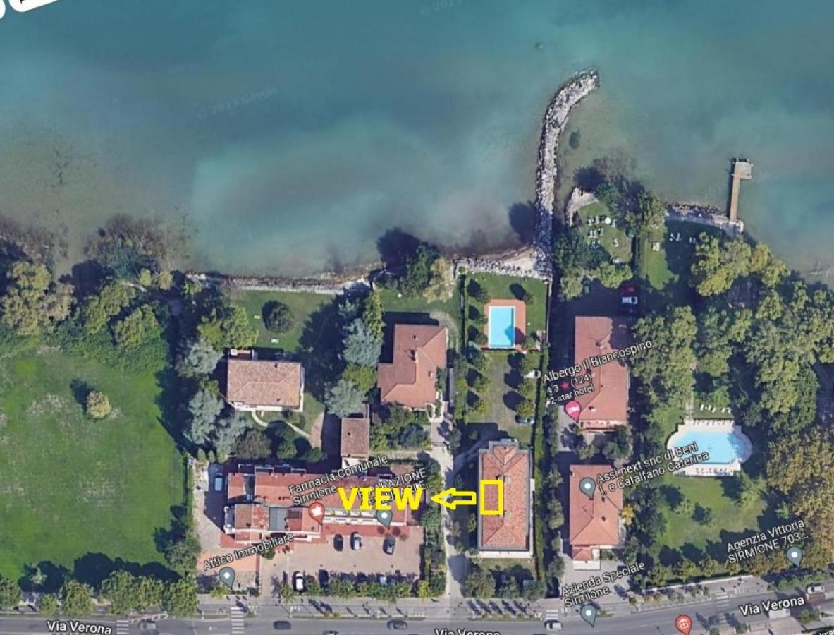 Casa Lugana 9 - Monolocale Con Piscina Fronte Lago ซีร์มิโอเน ภายนอก รูปภาพ